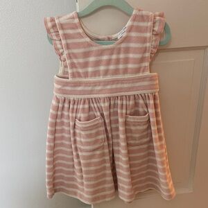 Minnow Girl’s Terry Pinafore Dress 2T